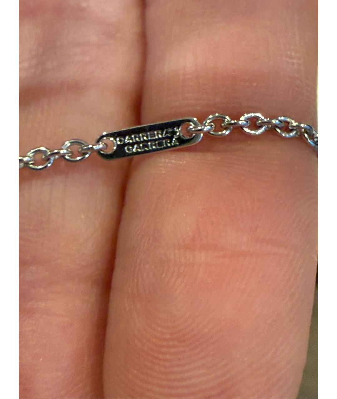 CARRERA Y CARRERA Серебряное колье из белого золота, фото 3