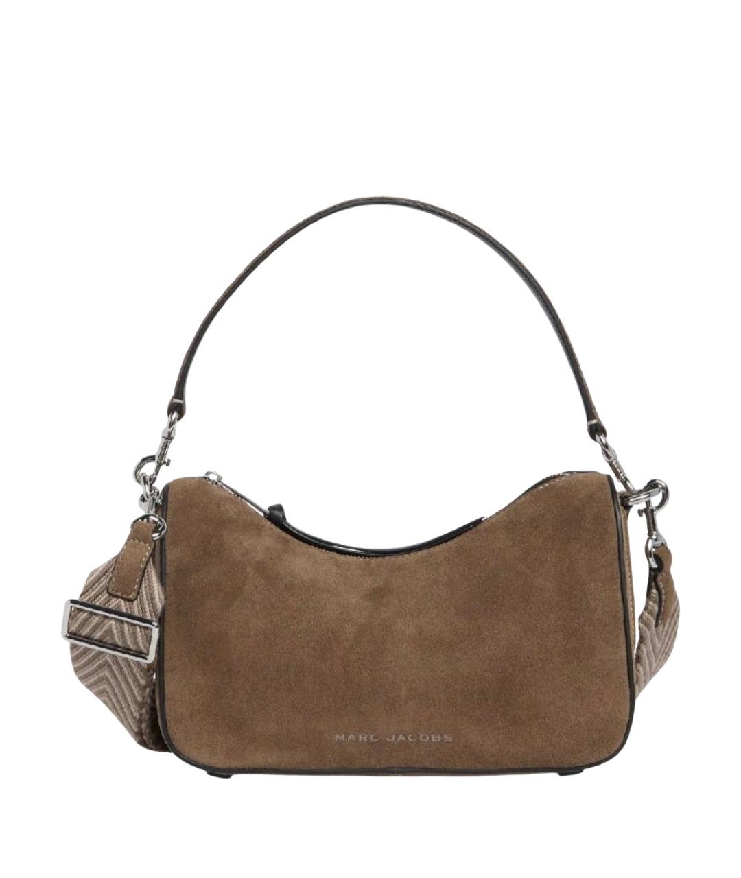 MARC JACOBS Коричневая замшевая сумка через плечо, фото 1