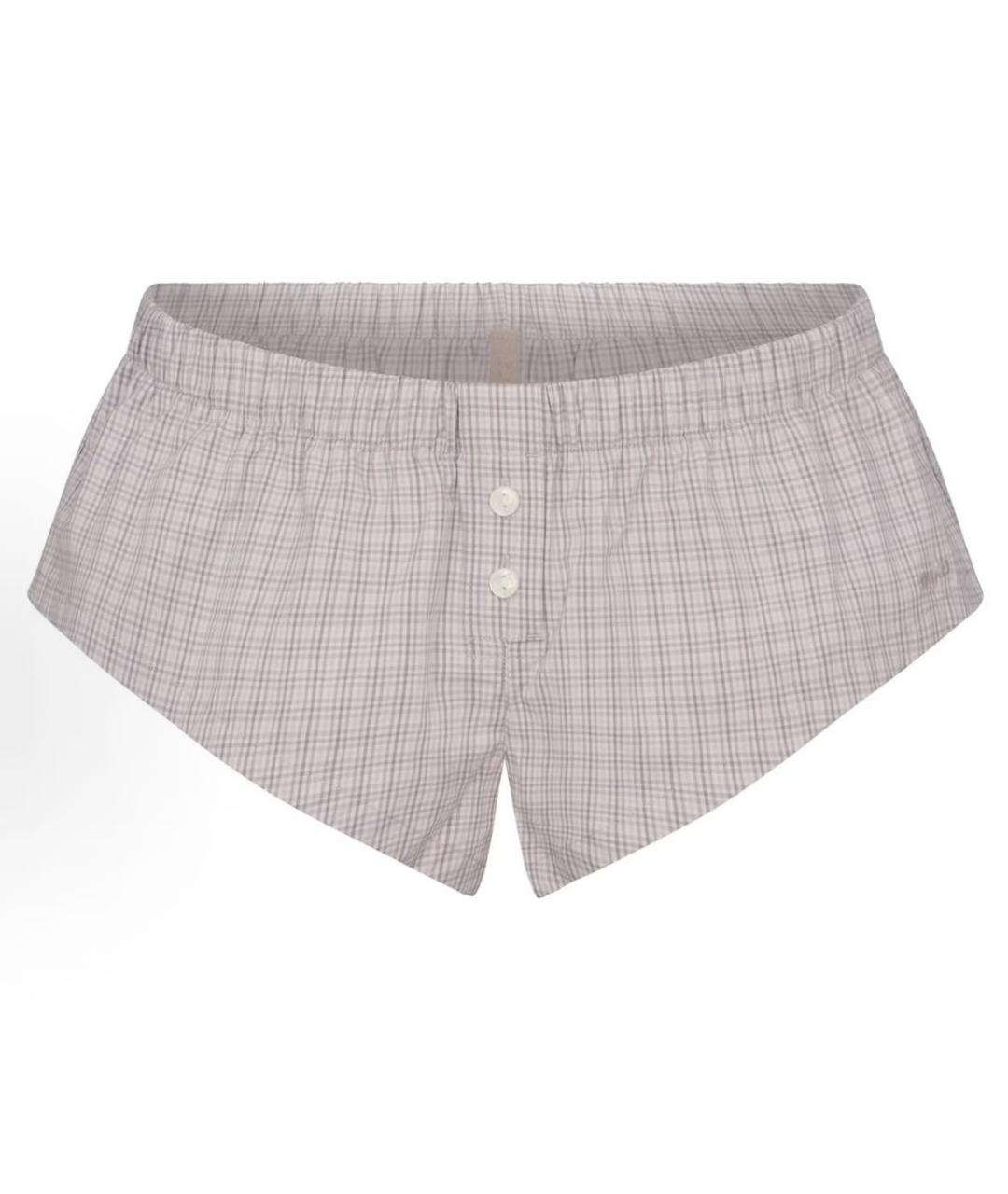 SKIMS Серая хлопковая пижама, фото 3