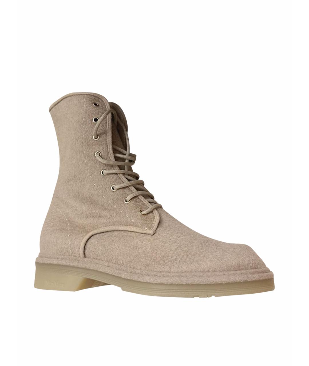 MAX MARA Бежевые ботинки, фото 1