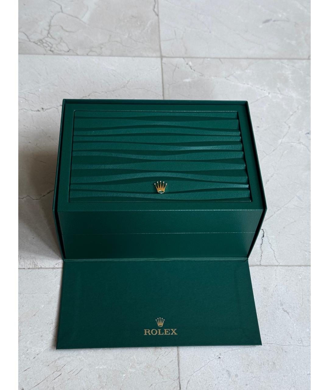 ROLEX Черные металлические часы, фото 6