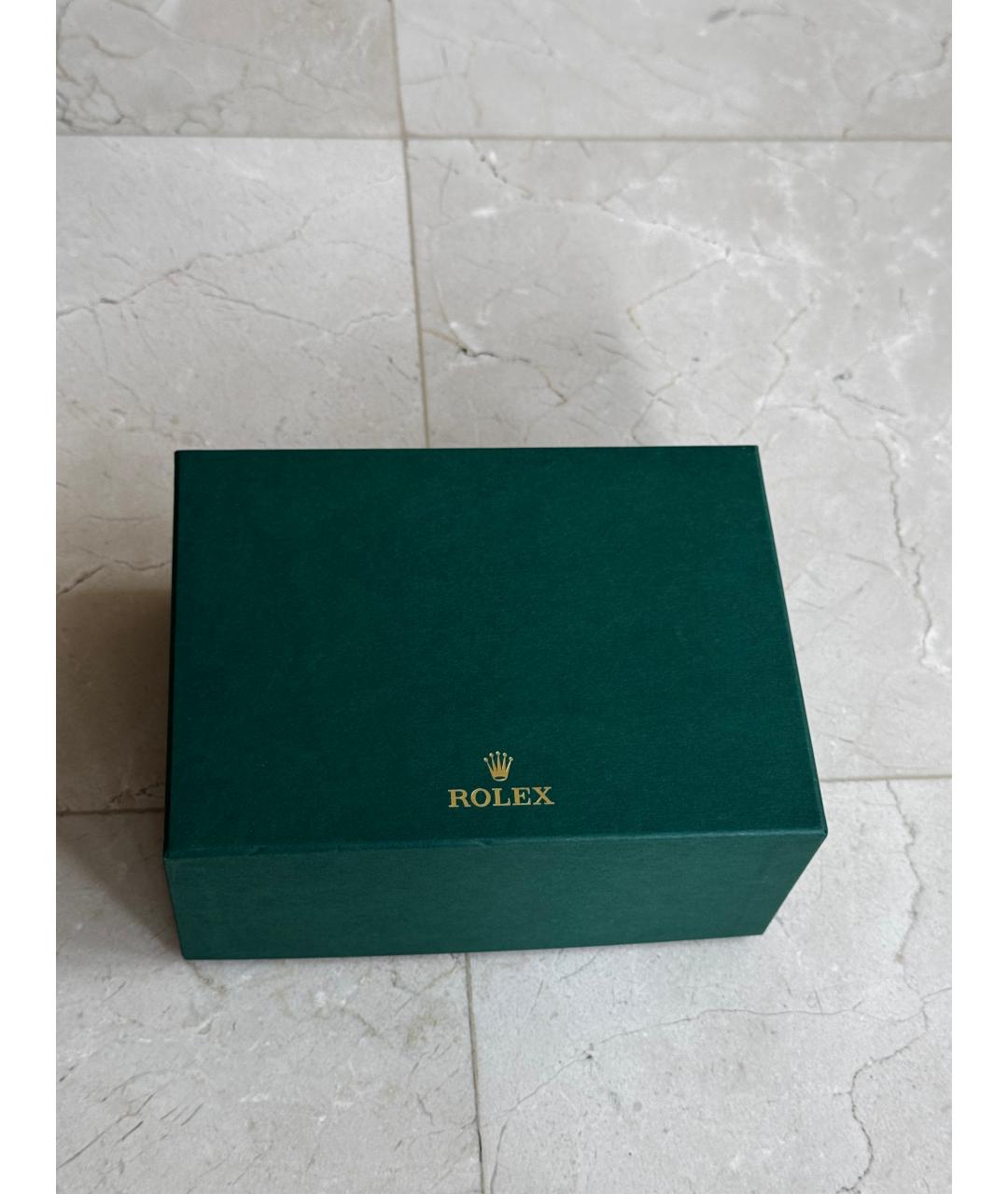 ROLEX Черные металлические часы, фото 7