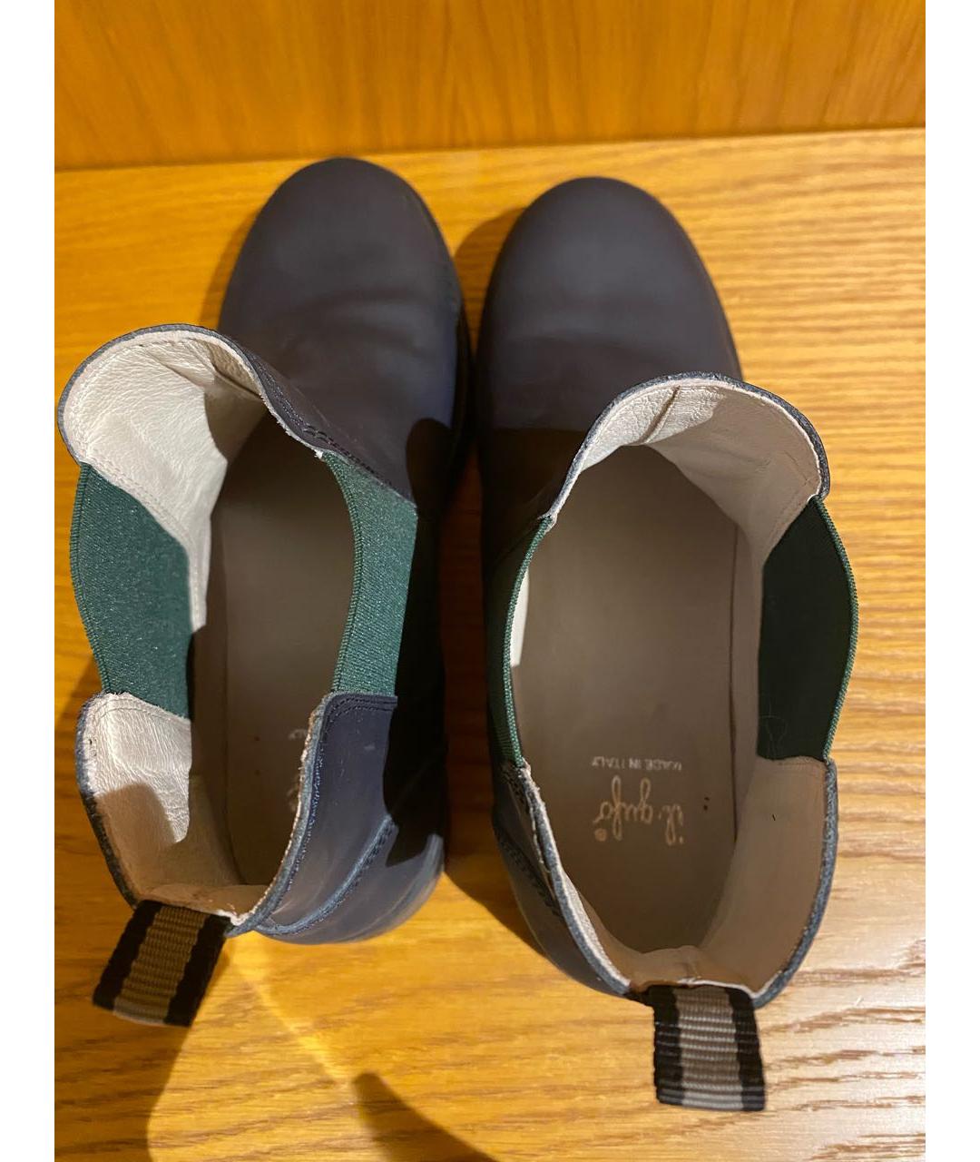 IL GUFO Темно-синие полусапоги, фото 5