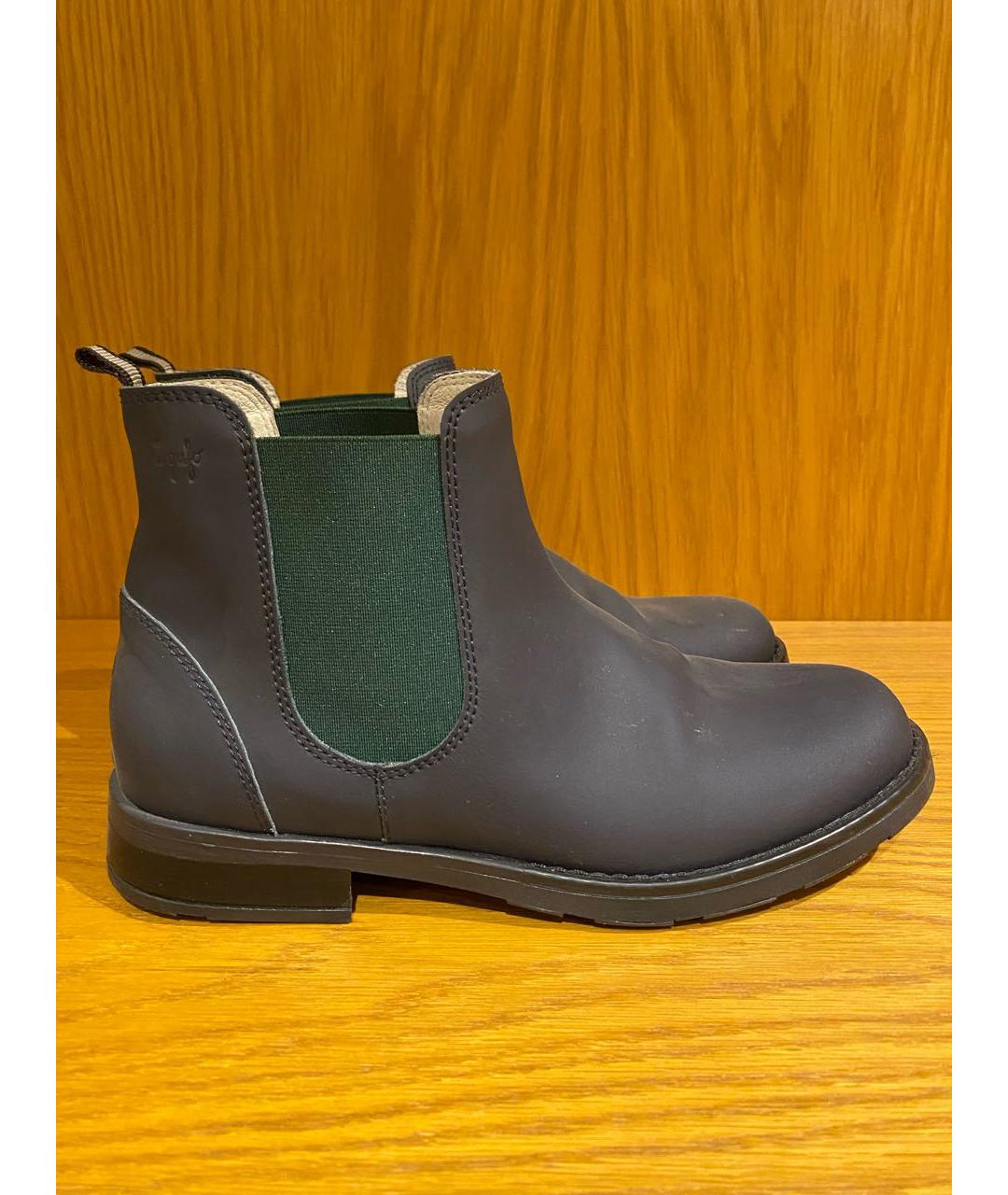 IL GUFO Темно-синие полусапоги, фото 6