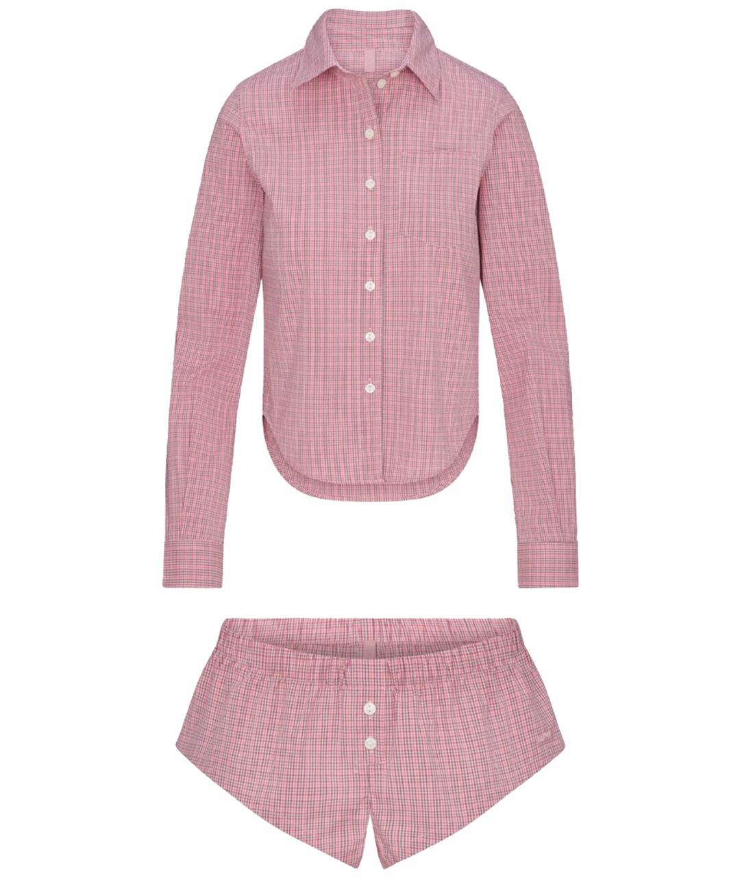 SKIMS Розовая пижама, фото 1