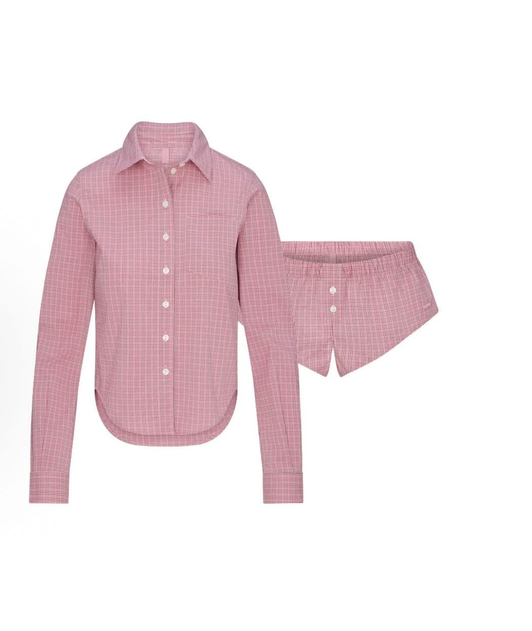 SKIMS Розовая пижама, фото 7