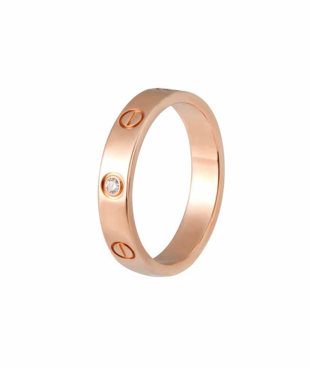 CARTIER Золотое кольцо из розового золота, фото 1