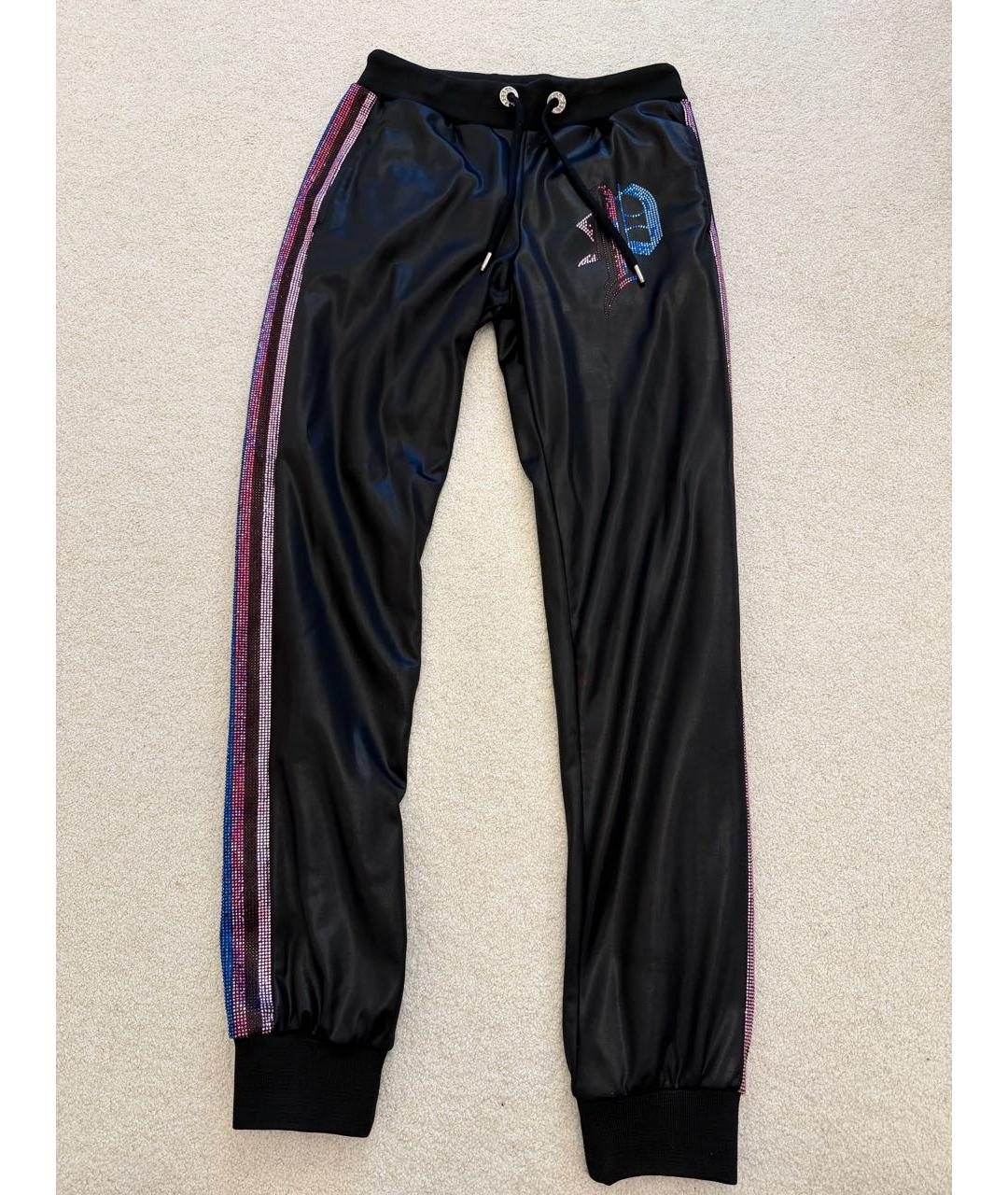 PHILIPP PLEIN Черный полиэстеровый спортивные костюмы, фото 6