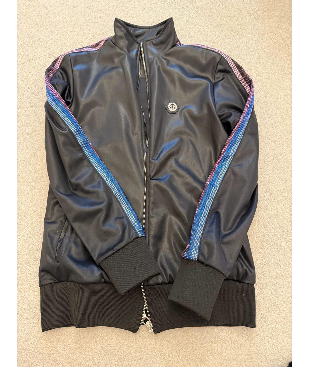 PHILIPP PLEIN Черный полиэстеровый спортивные костюмы, фото 2