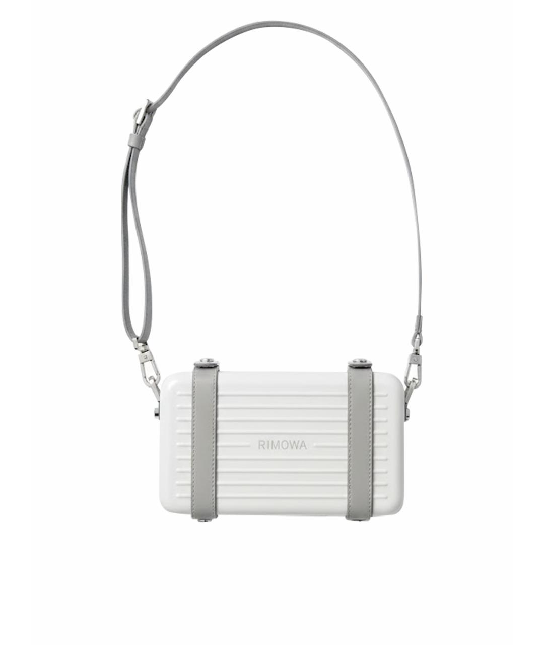 Rimowa Белая кожаная сумка на плечо, фото 1