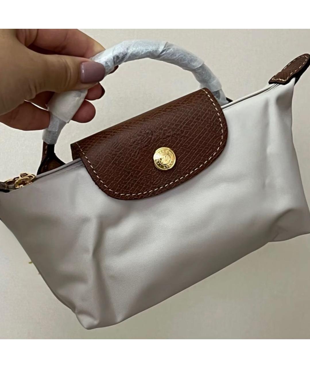 LONGCHAMP Бежевая сумка через плечо, фото 5