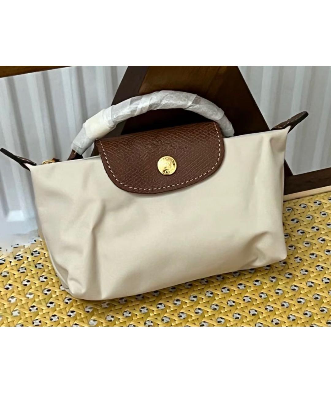 LONGCHAMP Бежевая сумка через плечо, фото 6