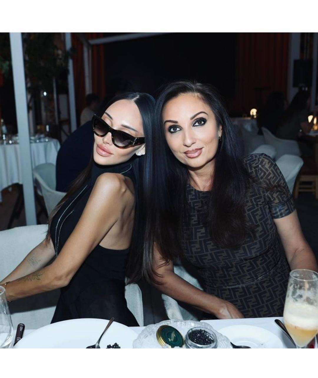 FENDI Бежевое повседневное платье, фото 5