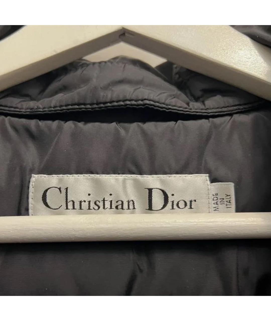 CHRISTIAN DIOR Черный пуховик, фото 6