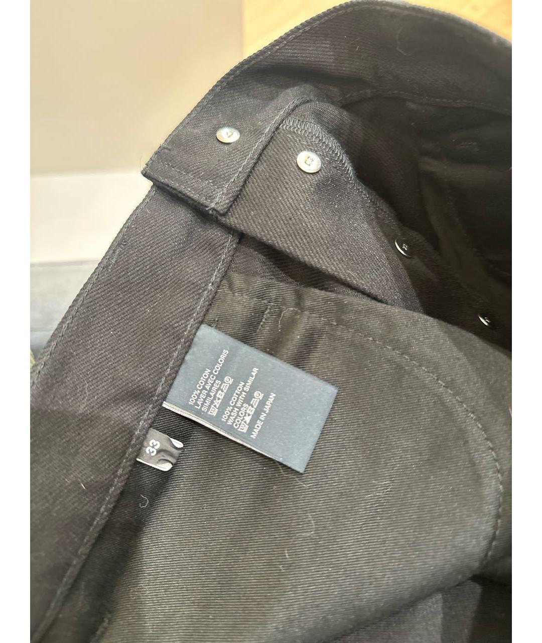 CELINE Черные хлопковые джинсы скинни, фото 7