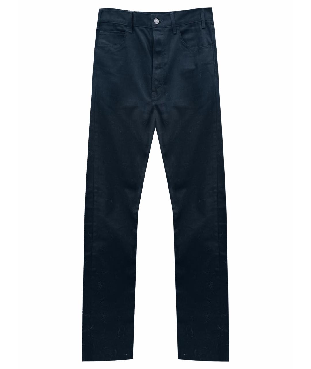 CELINE Черные хлопковые джинсы скинни, фото 1