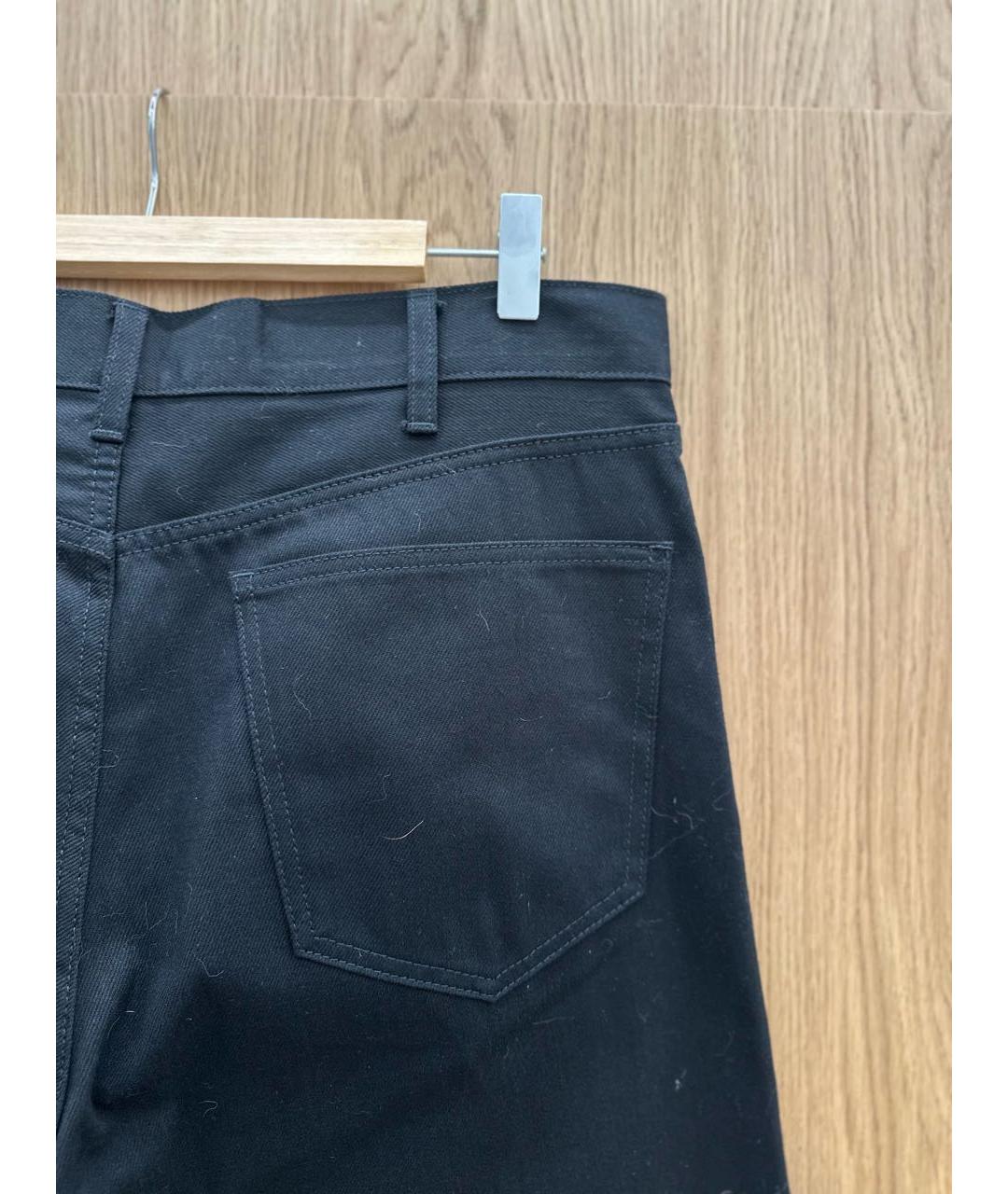 CELINE Черные хлопковые джинсы скинни, фото 3