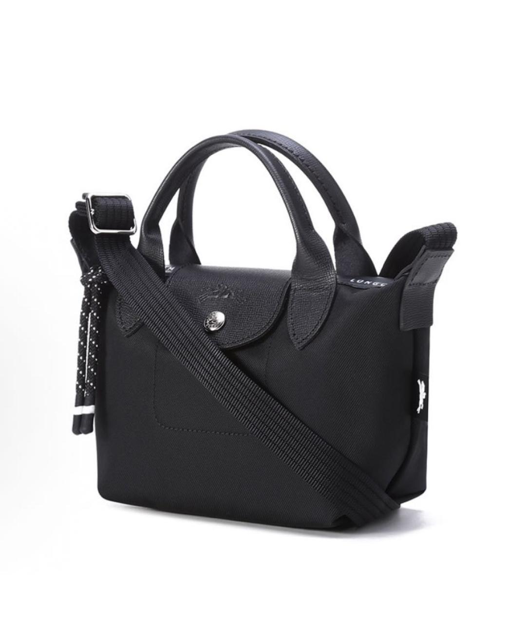 LONGCHAMP Черная сумка через плечо, фото 2