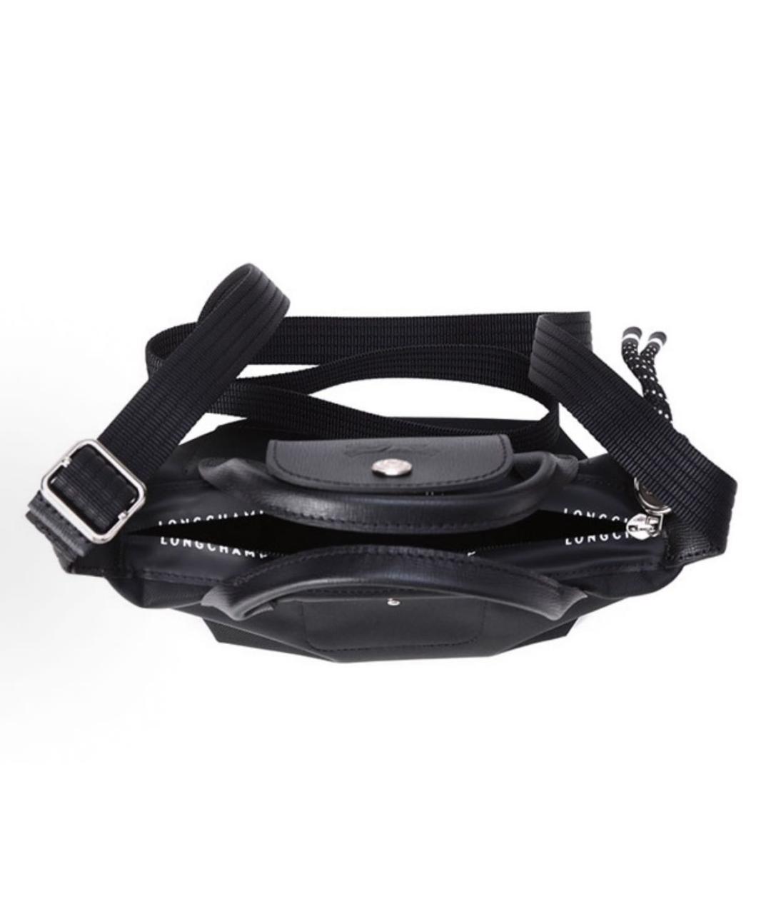 LONGCHAMP Черная сумка через плечо, фото 4