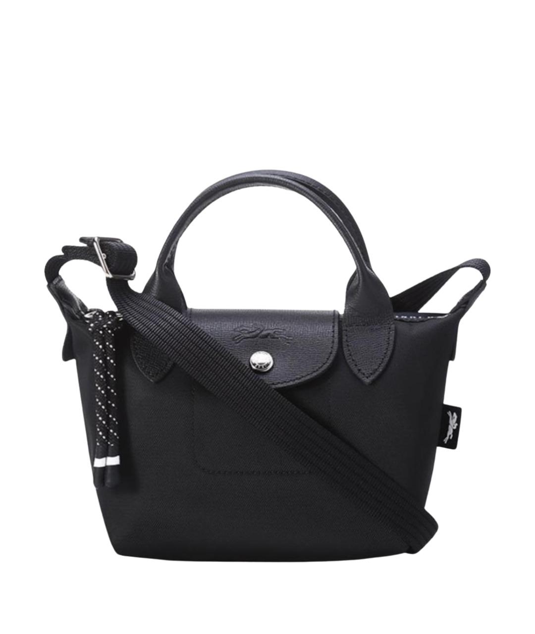 LONGCHAMP Черная сумка через плечо, фото 1