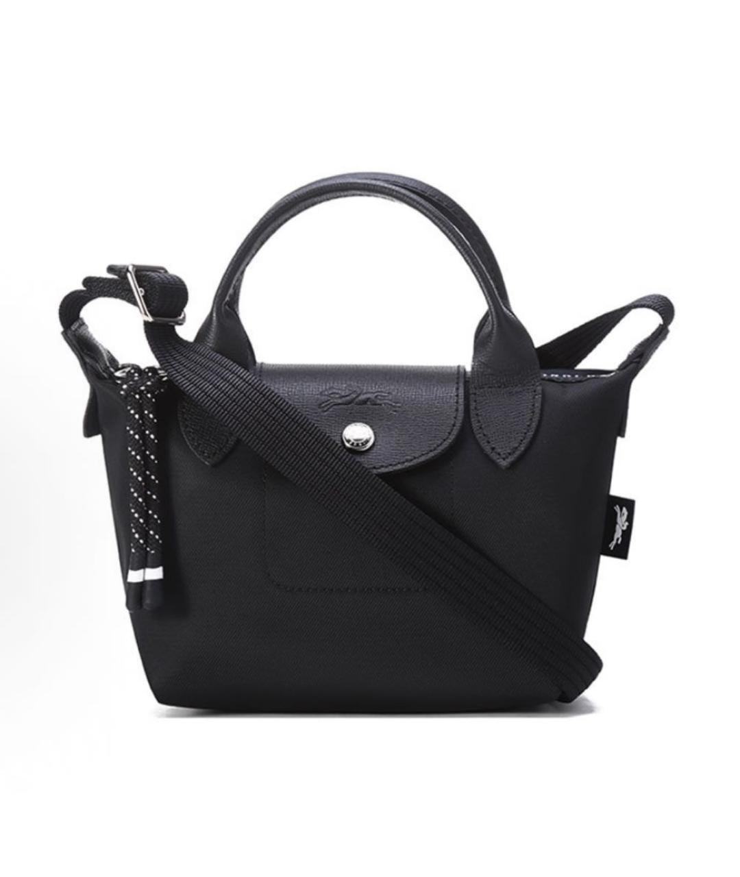 LONGCHAMP Черная сумка через плечо, фото 9