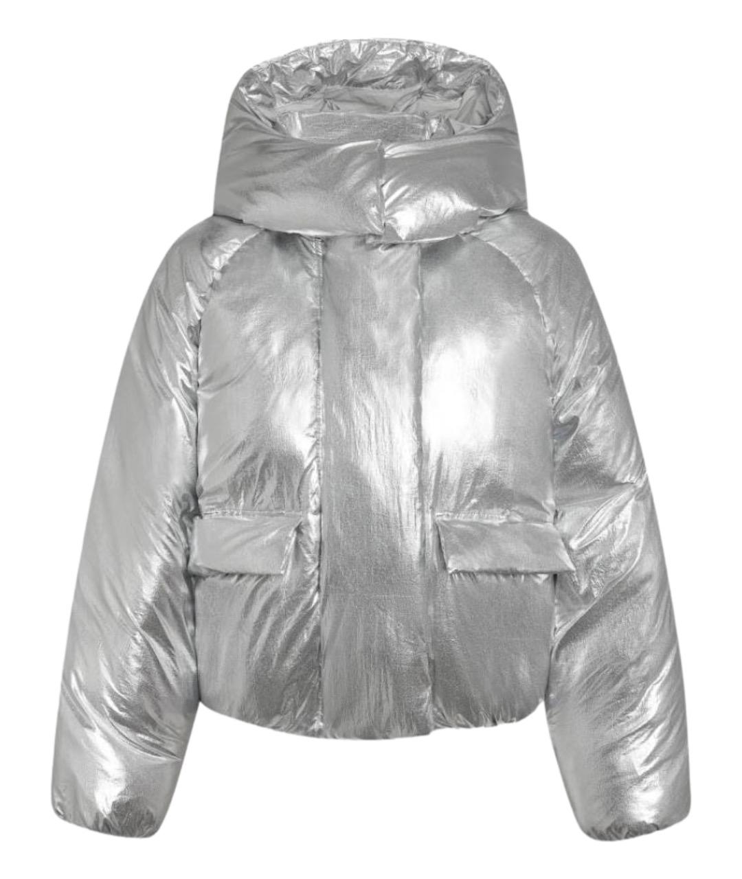 KHY Серебрянный полиэстеровый пуховик, фото 1