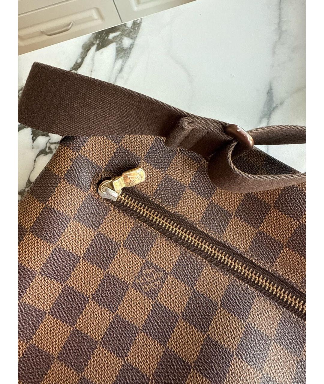 LOUIS VUITTON Коричневая сумка на плечо, фото 8