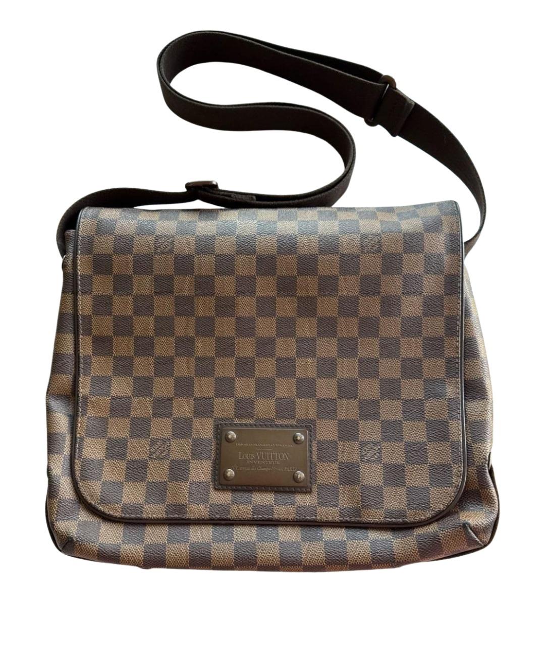 LOUIS VUITTON Коричневая сумка на плечо, фото 1