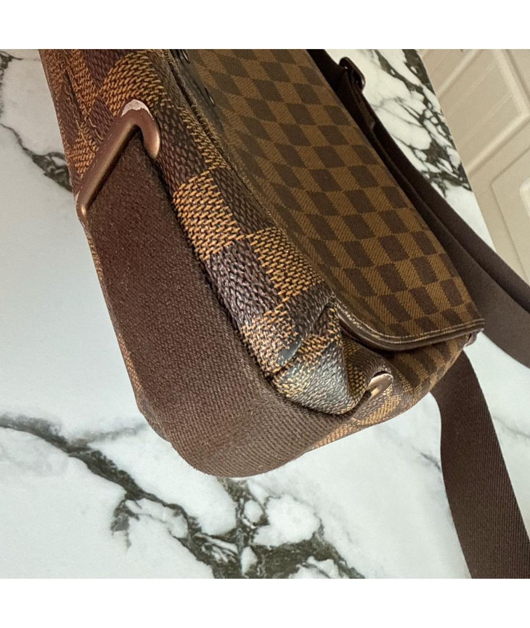 LOUIS VUITTON Коричневая сумка на плечо, фото 3
