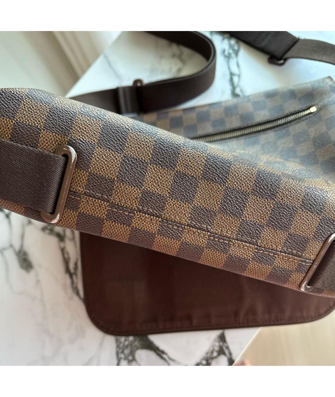 LOUIS VUITTON Коричневая сумка на плечо, фото 7