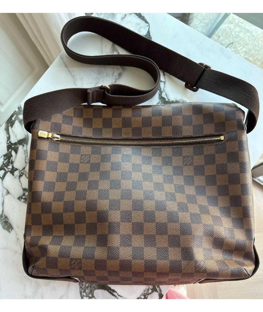 LOUIS VUITTON Коричневая сумка на плечо, фото 2