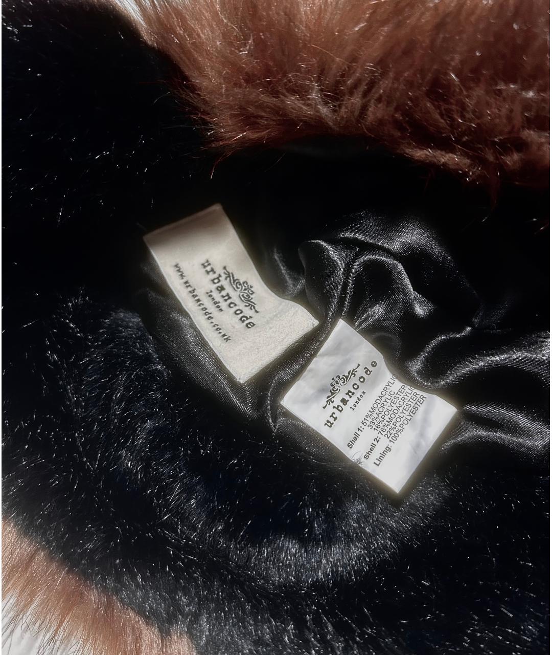 URBANCODE Коричневая шапка, фото 3