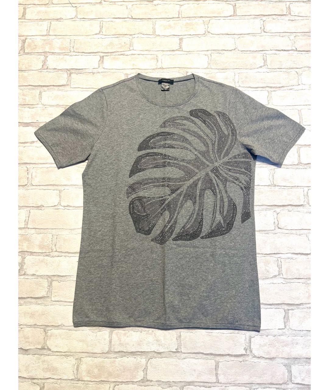 AVANT TOI Серая хлопковая футболка, фото 5