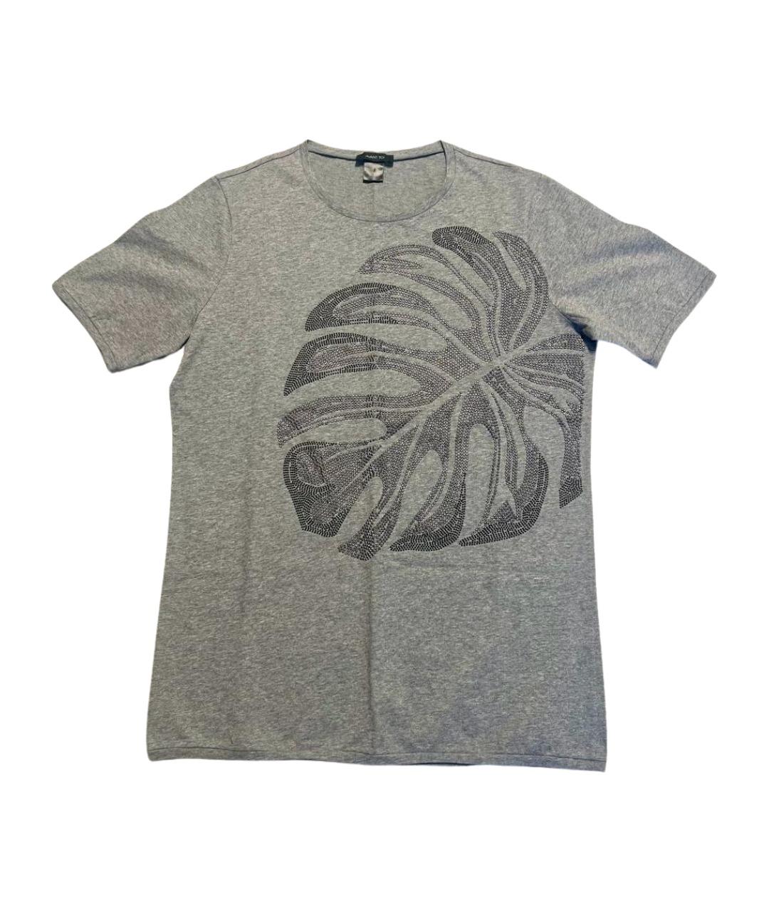 AVANT TOI Серая хлопковая футболка, фото 1