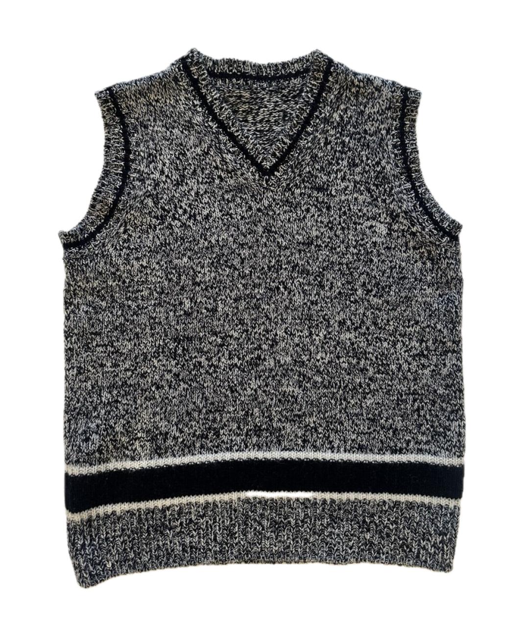 CHRISTIAN DIOR Мульти шерстяная жилетка, фото 1