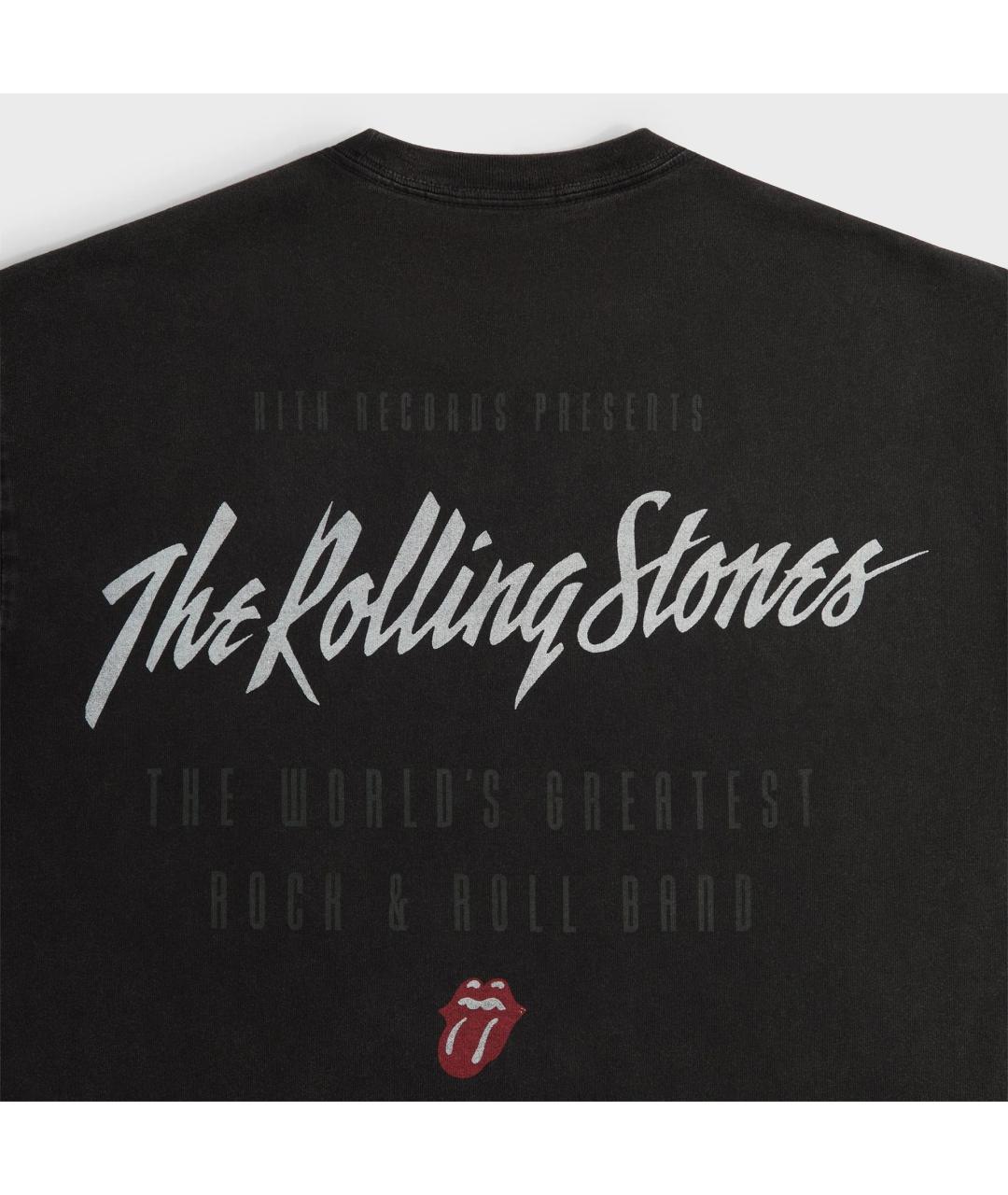 KITH Черная хлопковая футболка, фото 6