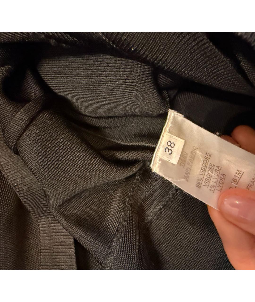 BALMAIN Черное вечернее платье, фото 6