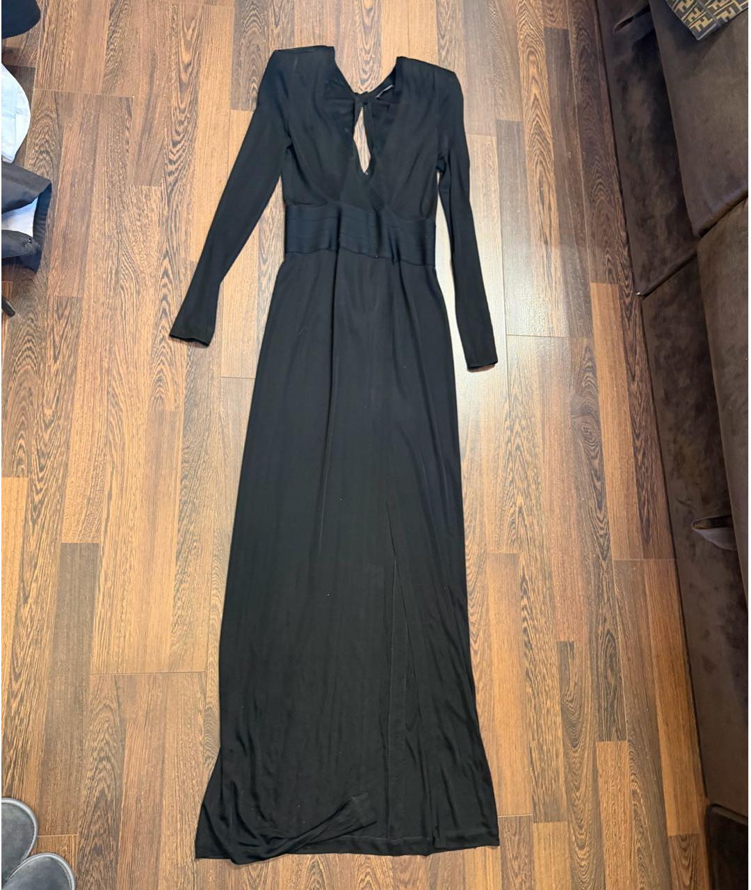 BALMAIN Черное вечернее платье, фото 9