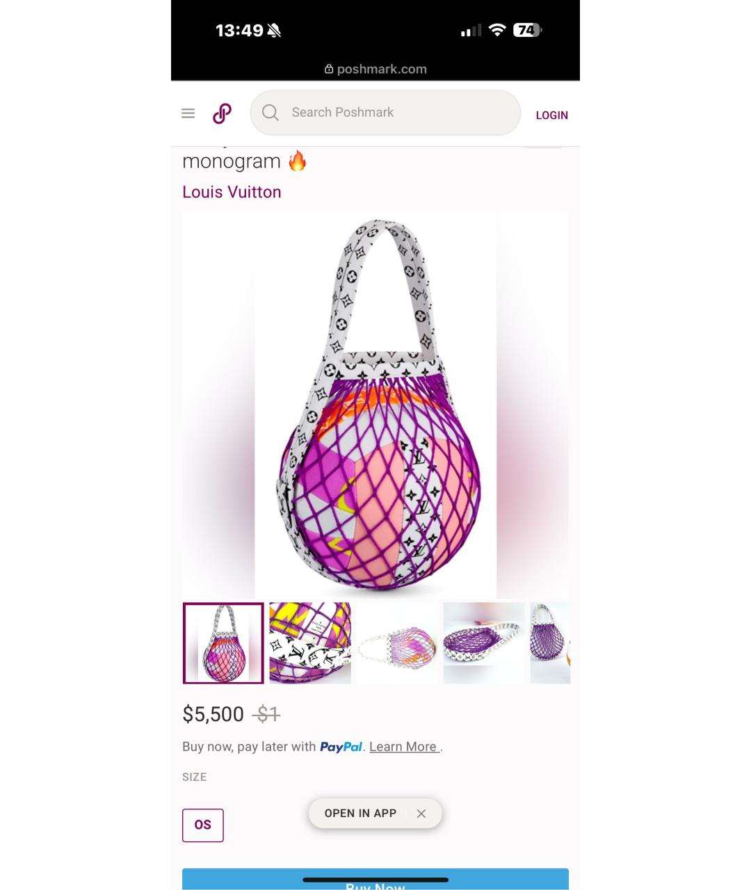 LOUIS VUITTON Мульти дорожная/спортивная сумка, фото 7