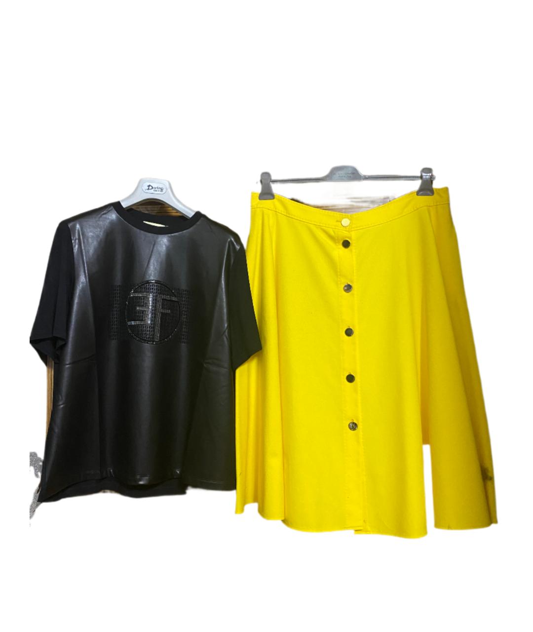 ESCADA Мульти хлопко-эластановый костюм с юбками, фото 6