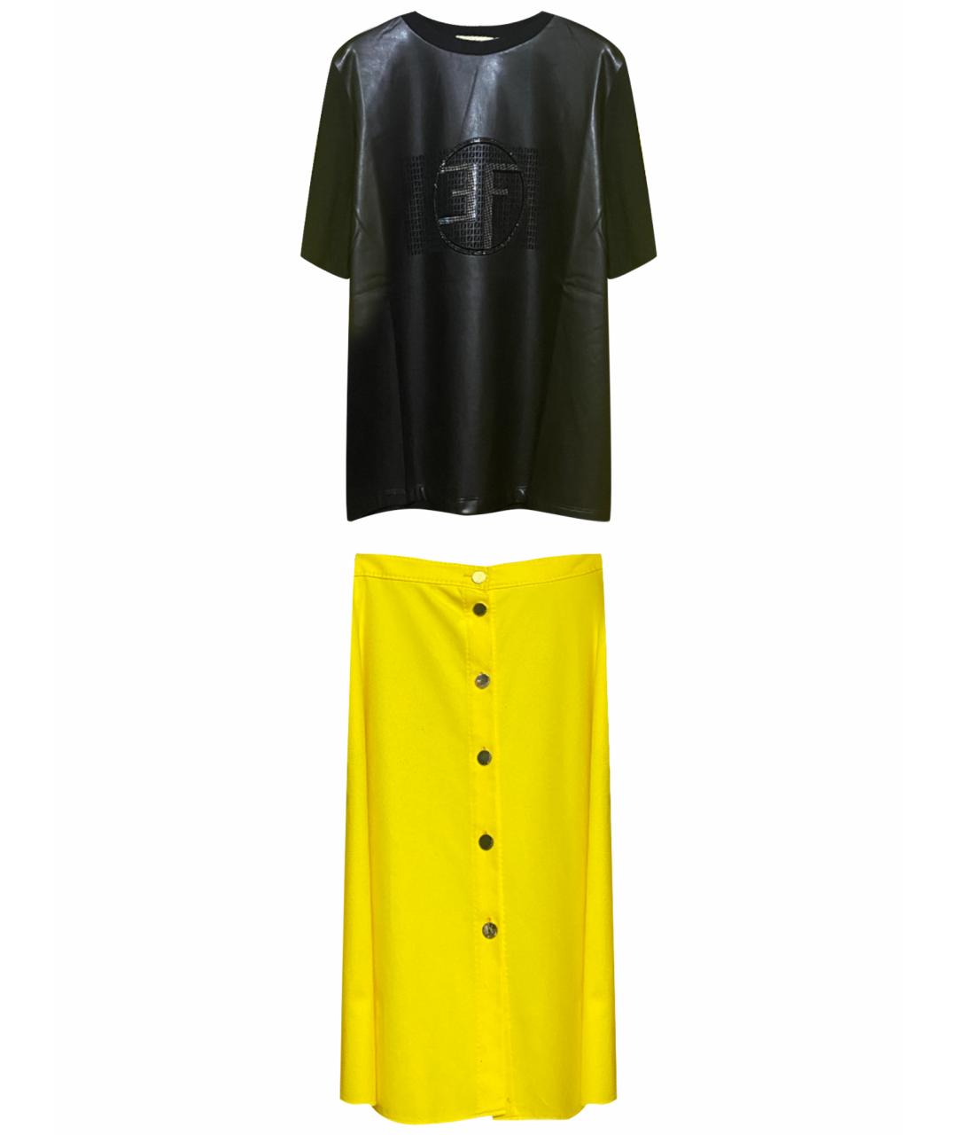 ESCADA Мульти хлопко-эластановый костюм с юбками, фото 1