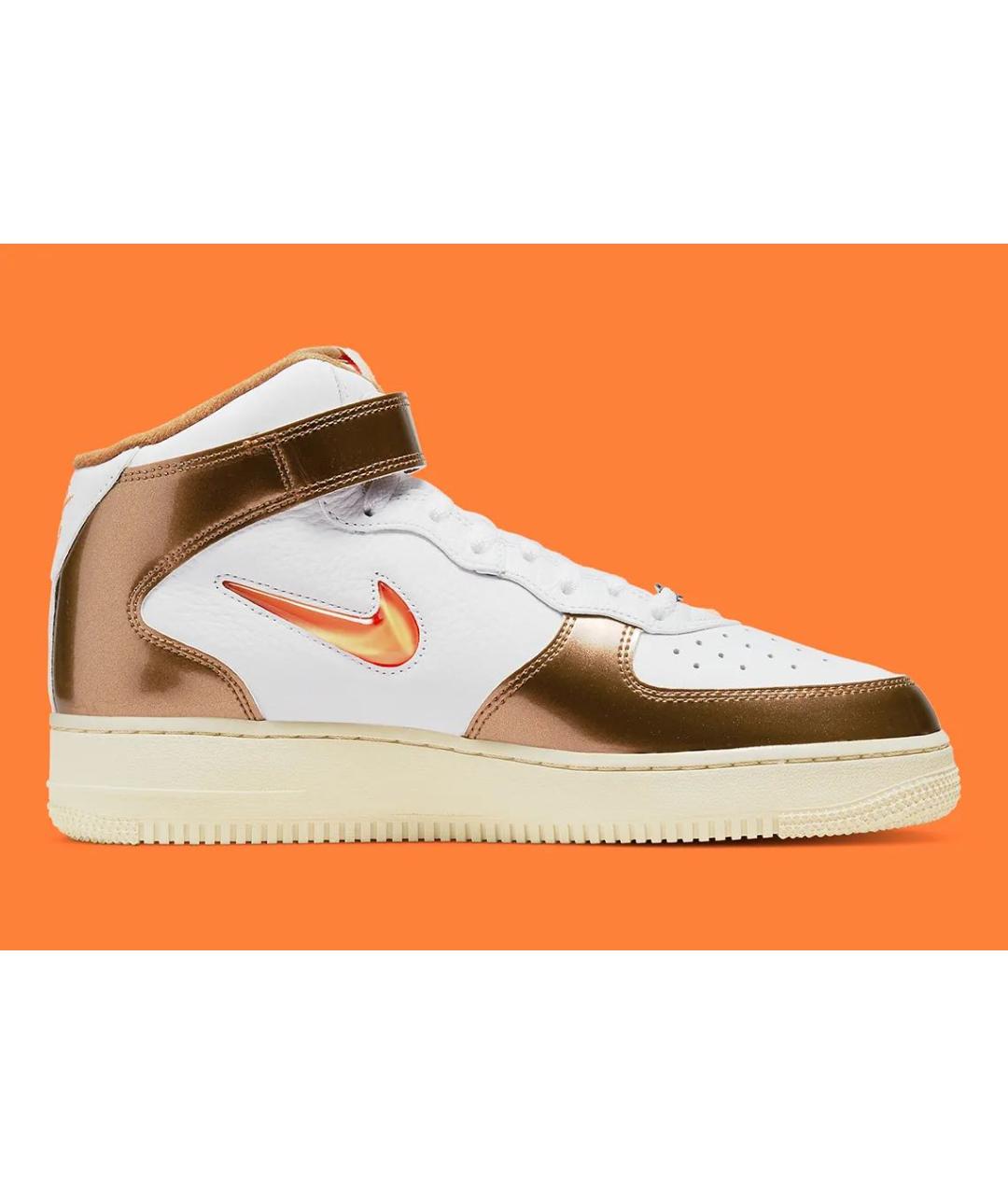 NIKE Белые кожаные кеды, фото 3