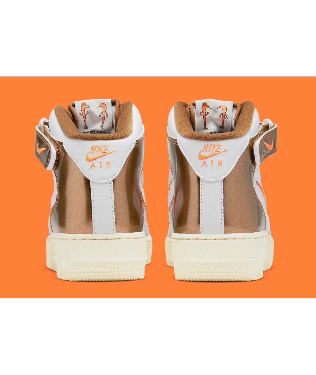 NIKE Белые кожаные кеды, фото 5