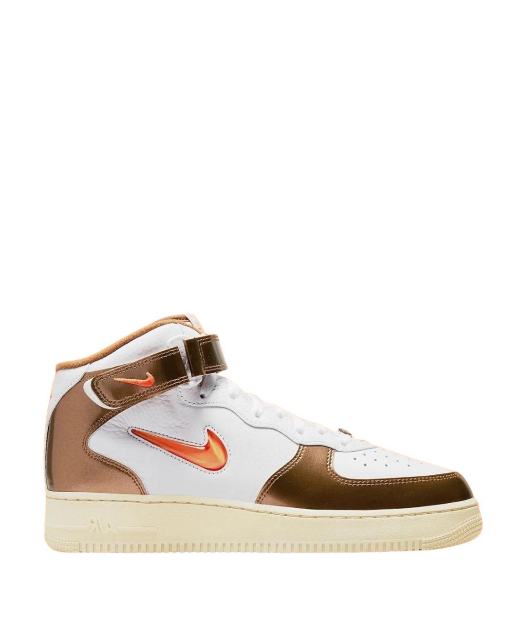 NIKE Белые кожаные кеды, фото 1