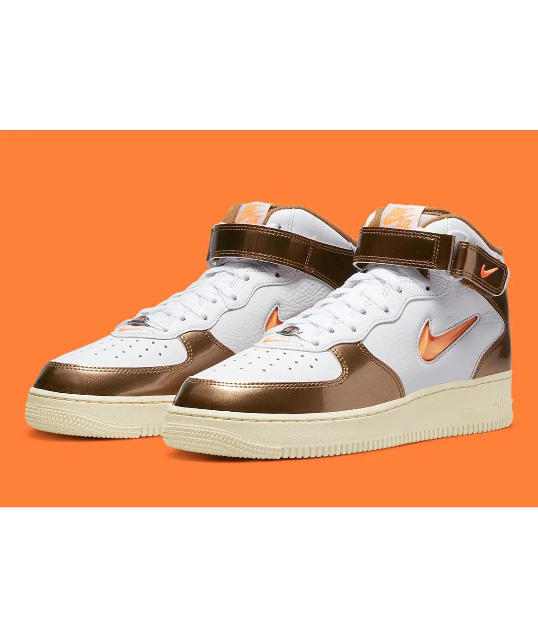 NIKE Белые кожаные кеды, фото 2