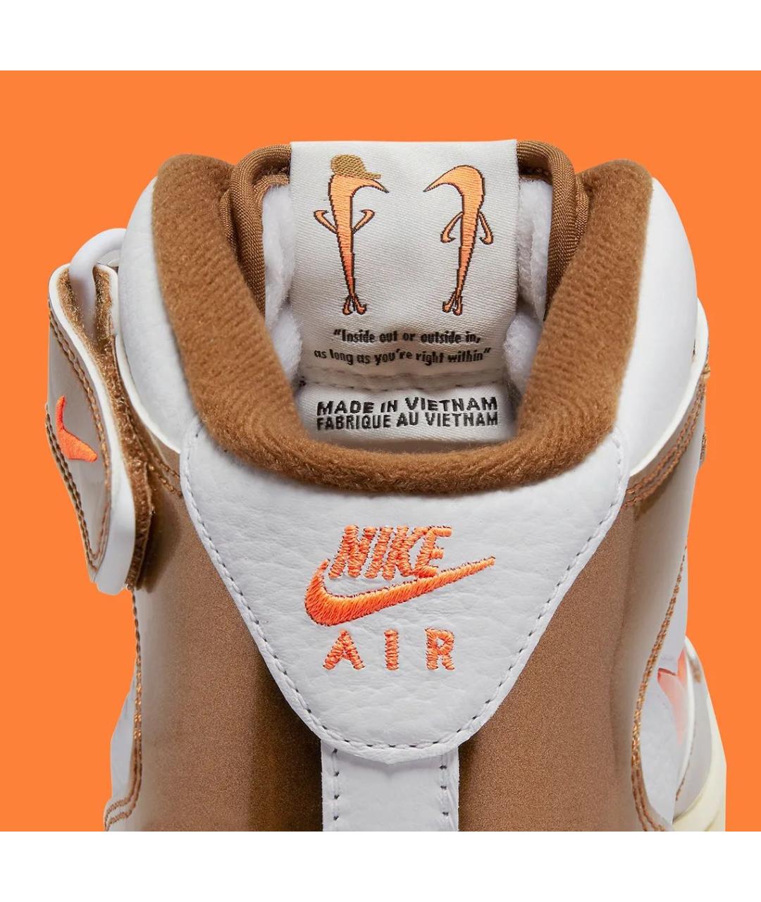 NIKE Белые кожаные кеды, фото 8