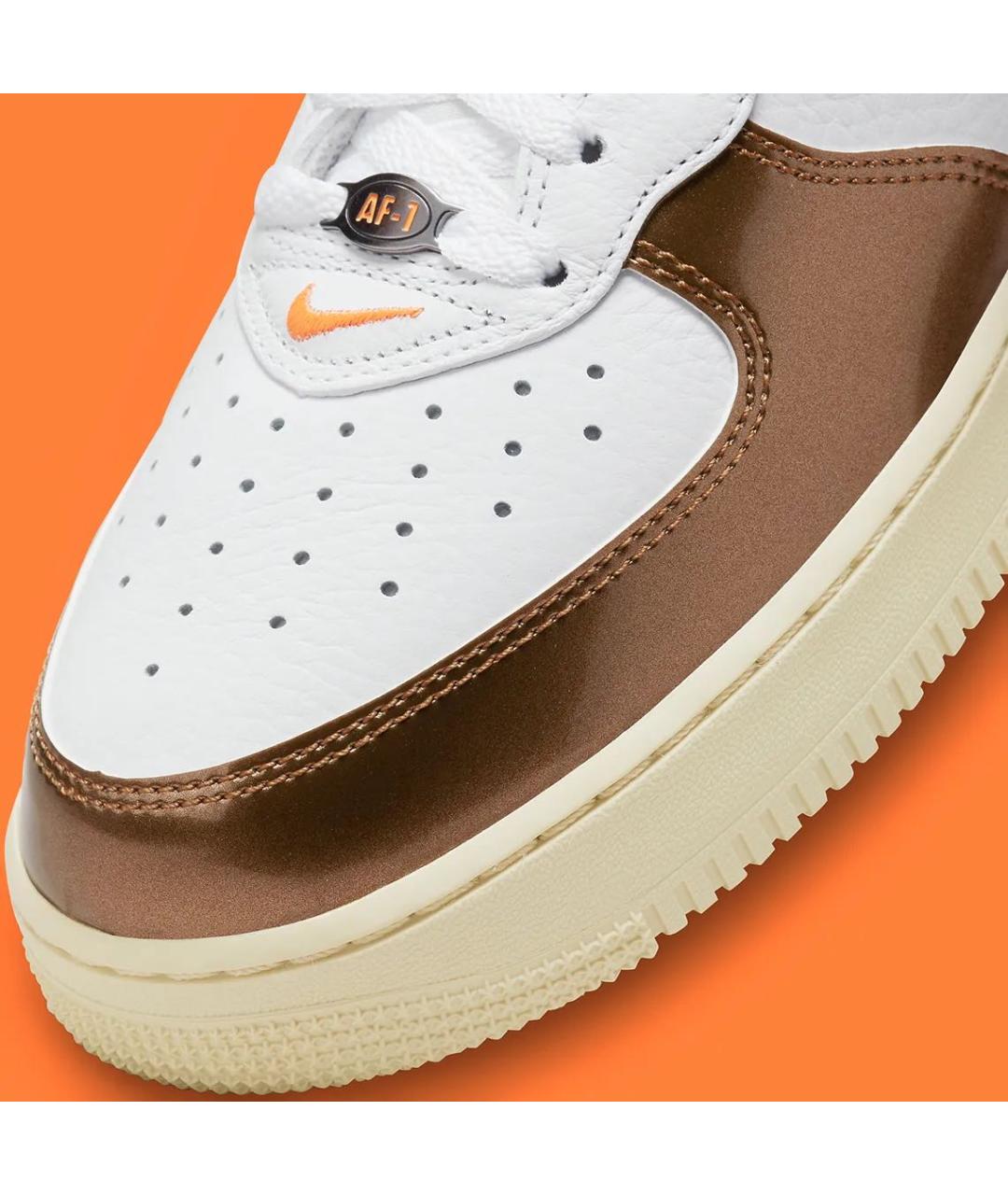 NIKE Белые кожаные кеды, фото 7