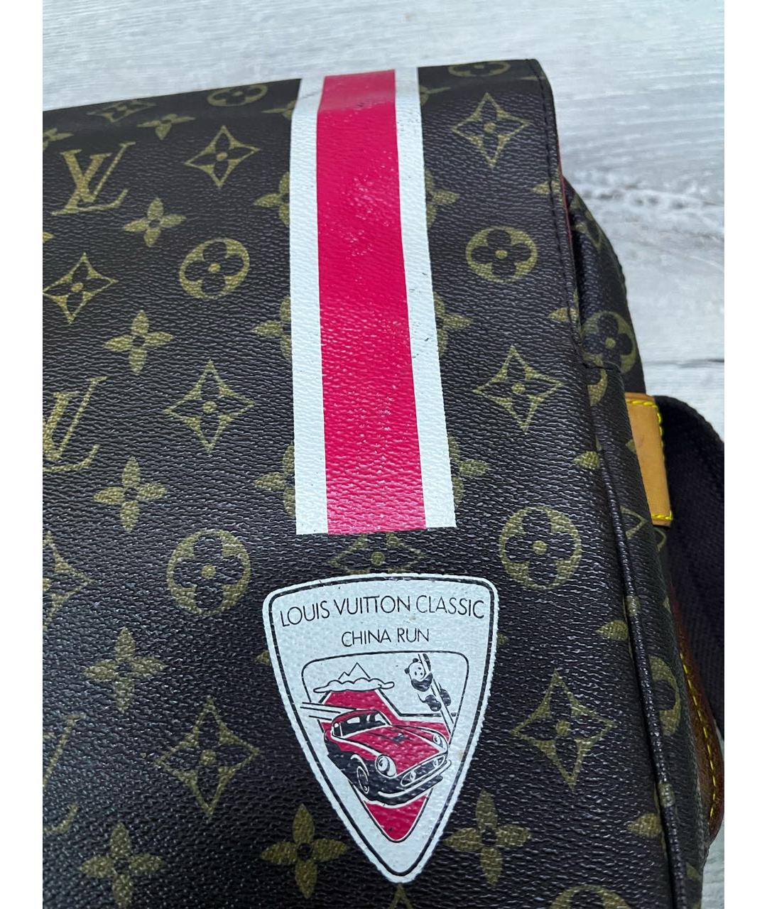 LOUIS VUITTON Коричневая сумка на плечо, фото 8