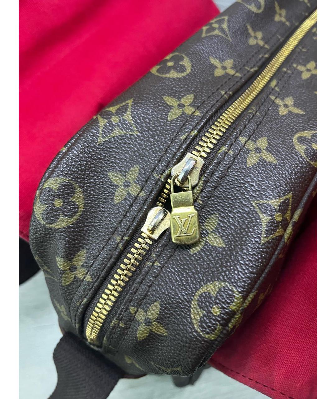 LOUIS VUITTON Коричневая сумка на плечо, фото 6