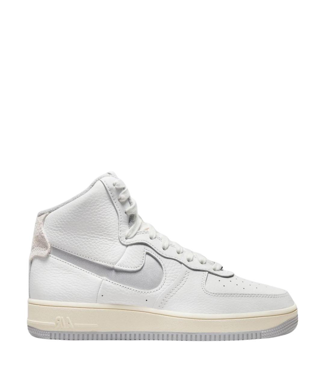 NIKE Белые кожаные кеды, фото 1